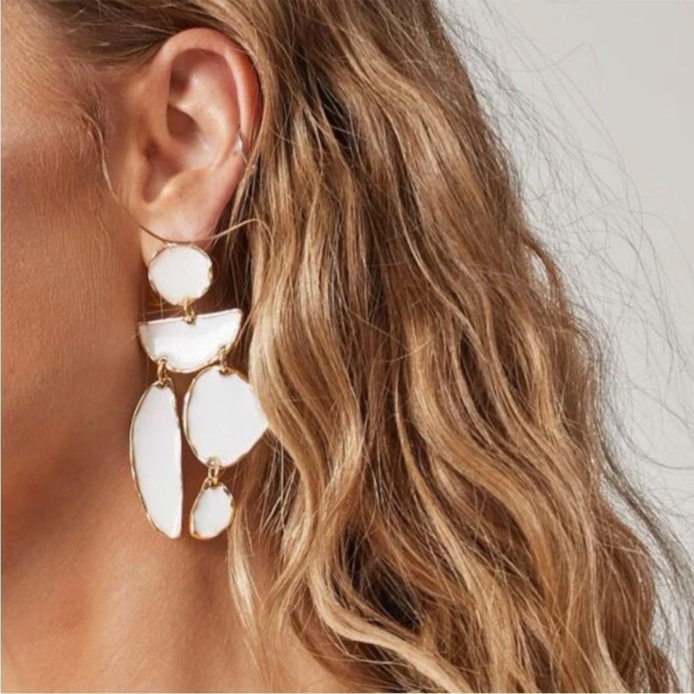 ☀️Zara drop earrings A8